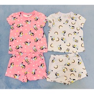 Estampo|Meiao Bluey Brothers Sisters Wear Short-Sleeved Suit Top Shorts T-Shirt Miaomiao Dog Bree Ch