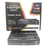 In Stock Master Hd DVB-T2/S2Set Top Box DVB-C Number combo Television satellite