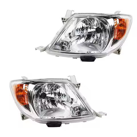 Car Headlight For Toyota Hilux Vigo 81105-0K010 81106-0K010 2005 A Pair