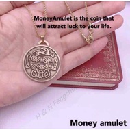 Money Amulet Necklace Amulet With Free Chain