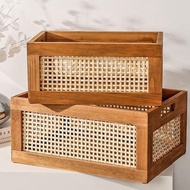 Decorative Basket Book Storage Woven Baskets for Storage Basket Organizing Nursery Bedroom Rattan Ba