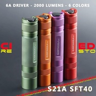 [Expert] Convoy S21A Flashlight with SFT40, 6A Driver