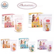 Autumnz Double Zip Lock Breast Milk Storage Bag (3.5oz/5oz/7oz/10oz/12oz)