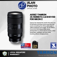 Tamron 35-150mm F2-2.8 Di III VXD Lens [A058Z] for Nikon Z9 Z8 Z7 ii Z6 ii Z5 | Tamron Singapore Warranty