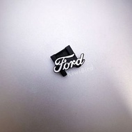 Ford logo 金屬標｜福特 鋁片 汽車 裝飾 標誌 音響標 隨意貼 小標 車標 鋁貼 kuga focus 立體貼