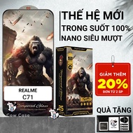 Realme C71 Cowcase warrior full screen tempered glass | Screen protector for Realme