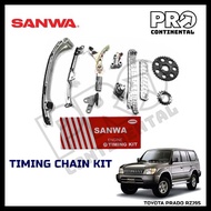 SANWA TOYOTA LAND CRUISER PRADO RZJ95 3RZ-FE TIMING CHAIN KIT SET