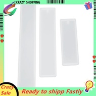 12 Pcs/Set Rectangle Silicone Bookmark Mold DIY Bookmark Mould Making Epoxy Resin Jewelry