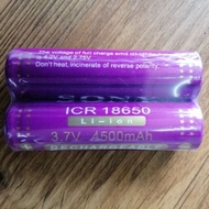 Battery Sony 18650 Rechargeable