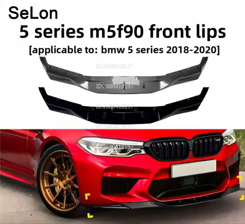 For BMW 5 Series Bmw M5 F90 Early 2018-20 Front Lip Front Shovel Spoiler Surround Exterior Decoratio