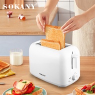 SOKANY022 Toaster Toaster Home 2 Pieces Mini Automatic Breakfast Toaster