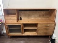 北歐款餐邊櫃（實木）