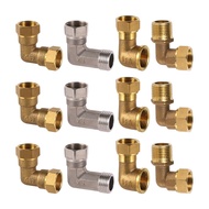 1/2" BPS Male And Female Brass Elbow Irrigation Pipe Connector