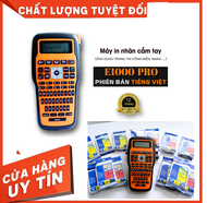 MÁY IN NHÃN CẦM TAY E1000 PRO (VN) BẢN TIẾNG VIỆT (CÓ ADAPTER) - CHÍNH HÃNG