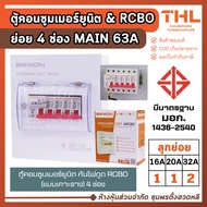 BEWON 4-Slot Consumer Cabinet MAIN 63A 2-Year Warranty RCBO Surge Protection System Overvoltage Unit