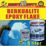 5L ( WP FLAKE PRIMER EPOXY ONLY ) Waterproofing For Toilet Leaking FOR FLAKE PRIMER BASED COAT/ HEAVY DUTY WP