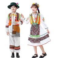 Ukrainian Ethnic Costume Russian Traditional Costume Gelugia Costume Cultural Festival Stage Costume