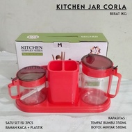 3-in-1 Spice Oil Container Set