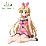 EARLFAMILY 13cm x 9.4cm High School DxD Car Sticker Super Cartoon Beauty Scooter Rear Windshield Vin