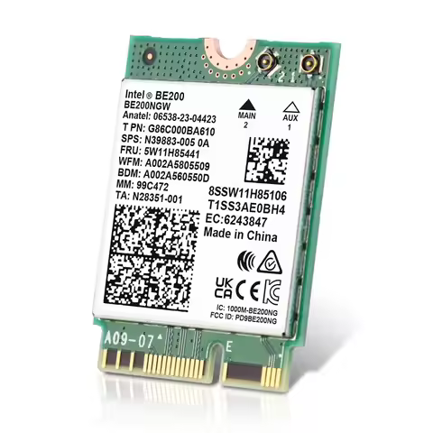EDUP High Speed Wifi 7 BE200 Intel PCIe Wifi Card Express Server Network Card Wifi Bluetooth Pcie Ca