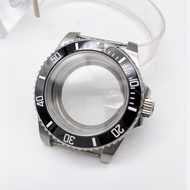 Watch Accessories Watch Case Sapphire Stainless Steel Case Suitable2813/3804/8215/NH35Movement