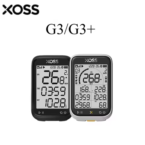XOSS G3/G3+ GPS Bike Computer G/G+ Gen.3 Power Meter Cadence Speed Bicycle Odometer G3 Plus Waterpro