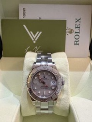 2006年 Rolex 168622 F 頭 Yacht Master Silver Dial