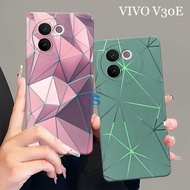 [SHARK CASE] Softcase VIVO V30E 5G 2024 NEWEST Lava Marble Motif - Vivo V30E Casing - Vivo V30E Case