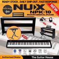 Nux NPK-10 88-Key Digital Piano with 3-Pedal Wooden Stand (NPK10)