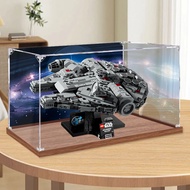 [Model Display Box] Millennium Falcon Starship Acrylic Display Box Suitable for Lego 75375 Transpare