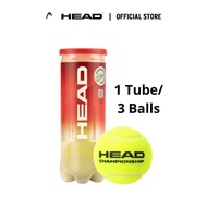NEW!!! HEAD Tennis Balls Championship 3B (1 Tube/3Balls) - Tennis Balls