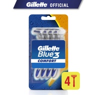 Gillette Blue 3 Disposable Razor (4 Pcs)