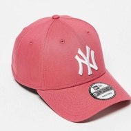 topi new era new york yankees peach logo putih 100% original