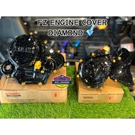 SET COMBO Casing Engine FZ HITAM DIAMOND Screw Set Gold Tudung Engine Oil Yamaha Y15 FZ150 Casing Co