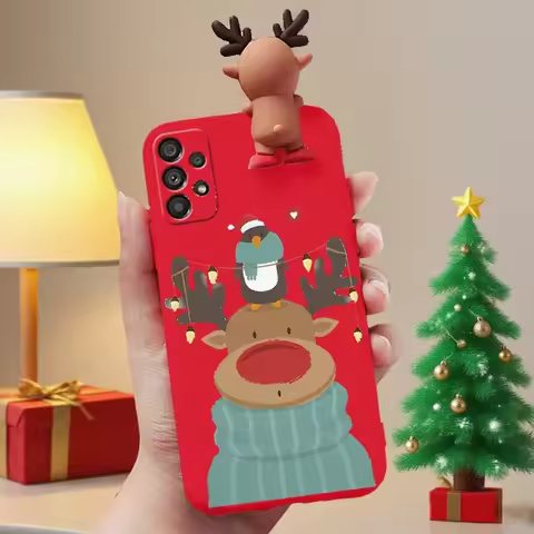 Santa Christmas Case For Samsung Galaxy A17 A06 A07 A73 A71 A20 A30 M16 M34 A72 M54 M55 M35 A21S M13