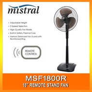 MISTRAL MSF1800R 18 Inch Remote Stand Fan