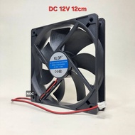 KLOP DC 12V Fan Size 12x12 cm | Fan DC 12V 12 cm