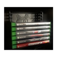 9 Slot Wall Mount Stand Holder Xbox Ps4 Blueray Game Case Rack 3D Print - A3D