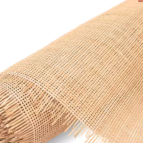 35/40/45/50cm Width Rattan Roll, Natural Caning Material, 4-7M Rattan Cane Webbing Roll fabric Ratta