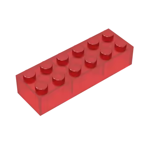 Kids Technical DIY Assembly Bricks | Gobricks GDS-543 2×6 Building Brick, Spare Parts Compatible wit
