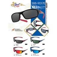 Ideal Sport Wrap Fashion Sunglass Model 9017E/HD Polarized/UV400/100% UV Protection/Anti-Silau