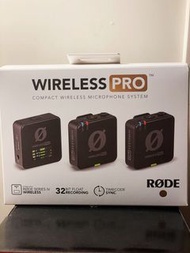 RODE Wireless PRO Premium Wireless Microphone System 無線麥克風系統