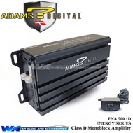 ADAMS DIGITAL COMPACT SIZE ENERGY SERIES ENA-500.1D HIGH POWER 1 CHANNEL MONOBLOCK POWER AMPLIFIER 1