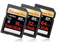 SanDisk EXTREME PRo SDHC(SDXC)  32GB 64GB UHS-1(u3) Memory Card / CLASS 10 / 95MB/s