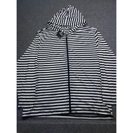 NEW RUNNING JACKET WITH BLACK AND WHITE STRIPES CPLUS XXL