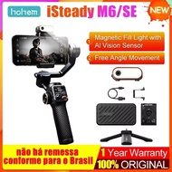 Hohem Isteady M6 Isteady XE 3-Axis Handheld Gimbal Stabilizer Selfie Tripod W Magnetic Fill Light Fo