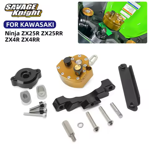 2026 ZX-4R ZX25R Motorcycle Steering Damper Stabilizer For Kawasaki Ninja ZX 4R ZX4RR ZX-25RR ZX25R 
