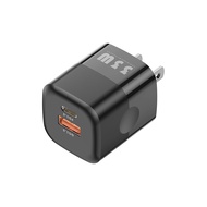 KUULAA 20W 33W 65W เครื่องชาร์จติดผนัง QC + พอร์ต PD*1 20W สำหรับ Samsung S10 S9 S8 Plus S7 S6 Edge