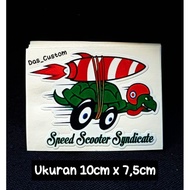 Sticker printing SPEED SCOOTER SYNDICATE