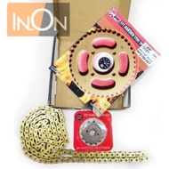 GPX LEGEND150 ,LG150 SPROCKET SET (428)611